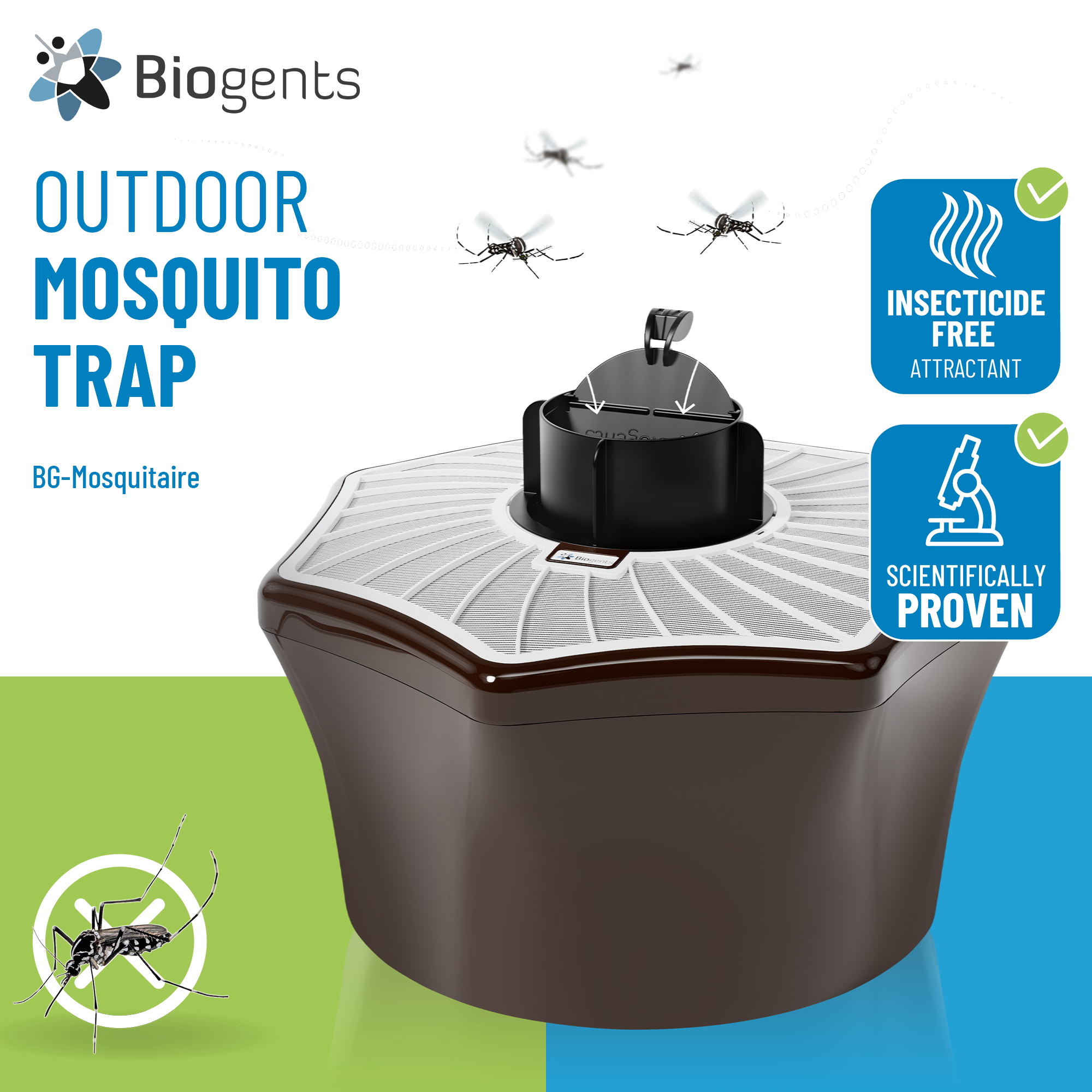 BG-Mosquitaire Outdoor Tiger Mosquito Trap